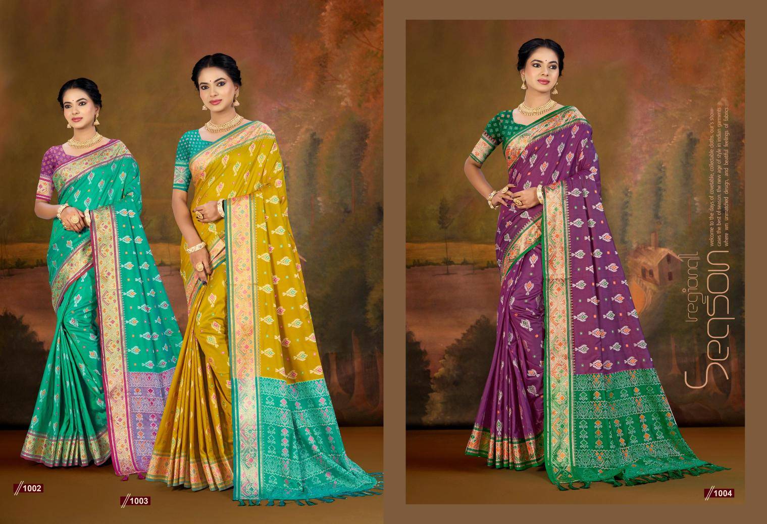Bunawat - Rajshahi Patola-04 Saree wholesalers in Pune